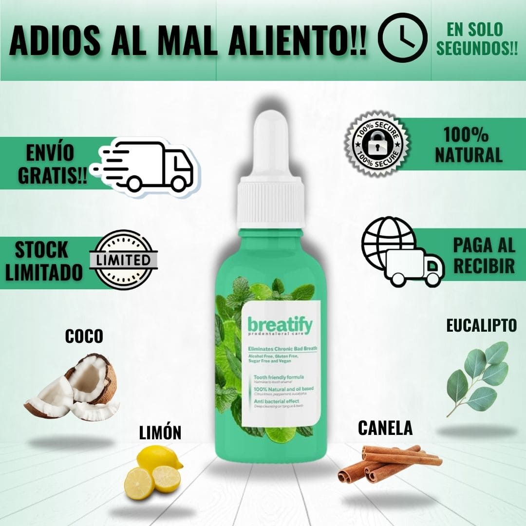 Breatify - Elimina el mal aliento