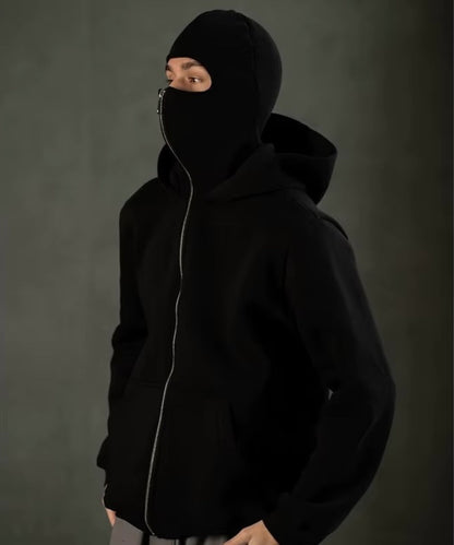 Buzo con capucha y cierre ESTILO NINJA  Noctra ™
