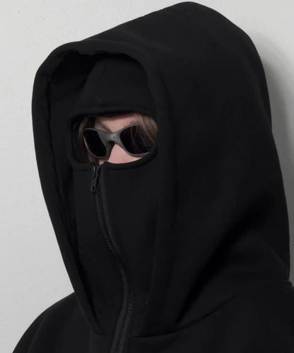 Buzo con capucha y cierre ESTILO NINJA  Noctra ™