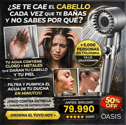Salva Tu Piel, Tu Pelo y Tu Salud del Desastre con Oasis ™