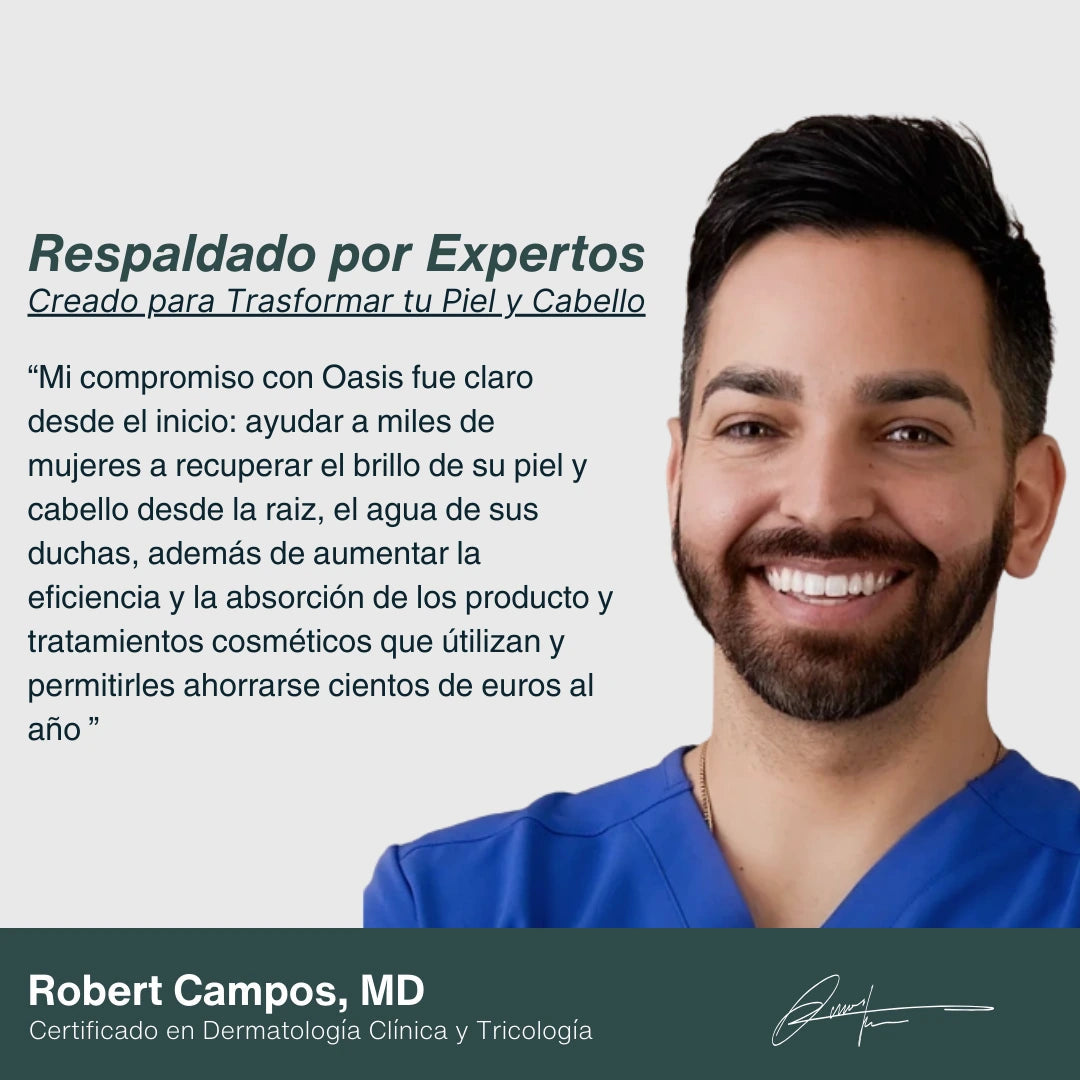 Salva Tu Piel, Tu Pelo y Tu Salud del Desastre con Oasis ™