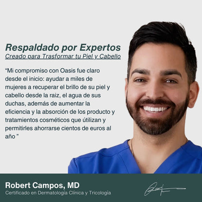 Salva Tu Piel, Tu Pelo y Tu Salud del Desastre con Oasis ™